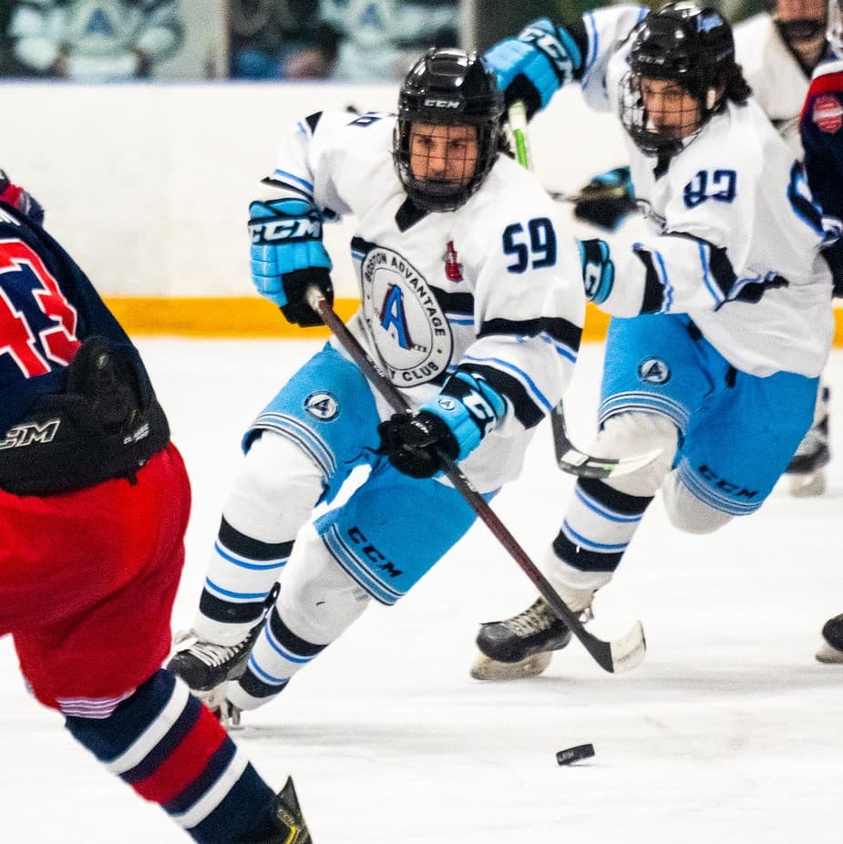 Ellis O'Dowd playing for the Boston Advantage